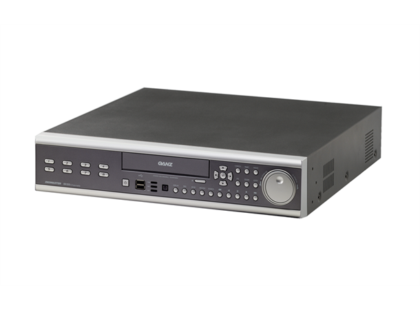 GANZ Digimaster DVR 8 kanaler H.264, HDMI/VGA/BNC, eks. HDD